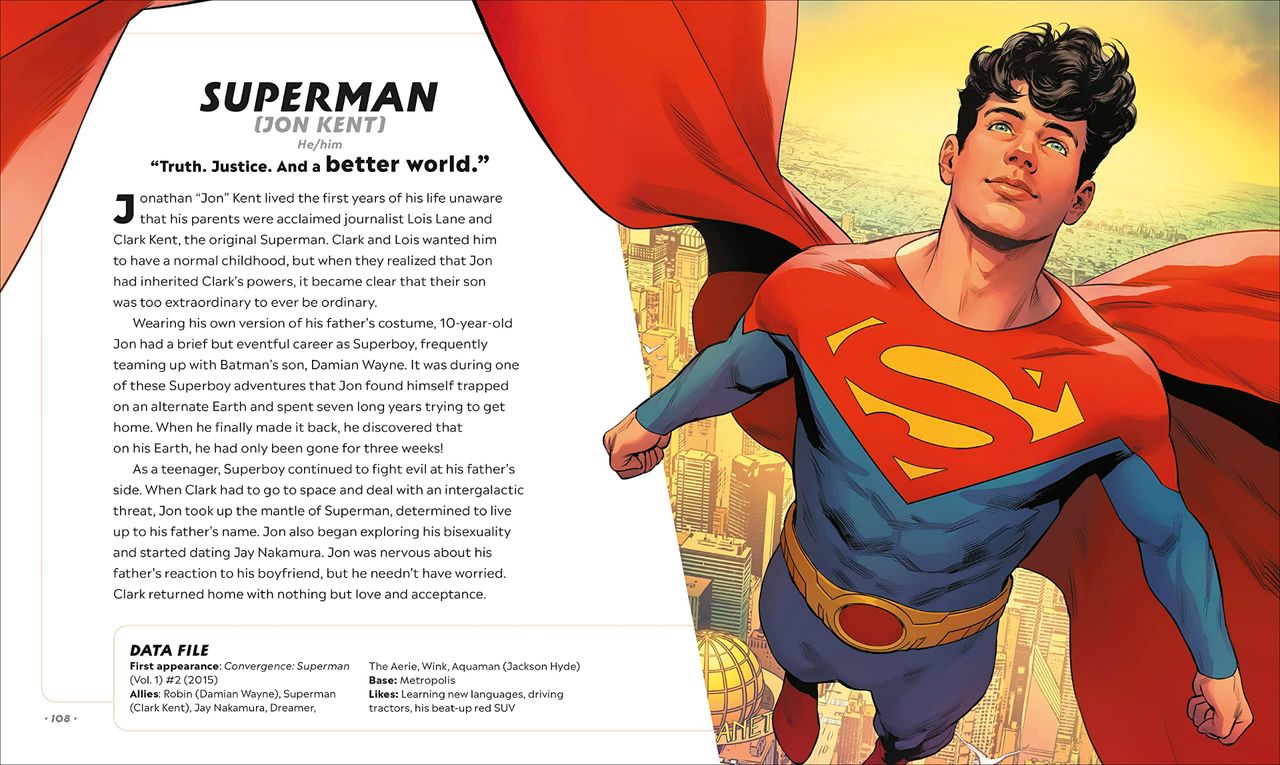 The DC Book of Pride art