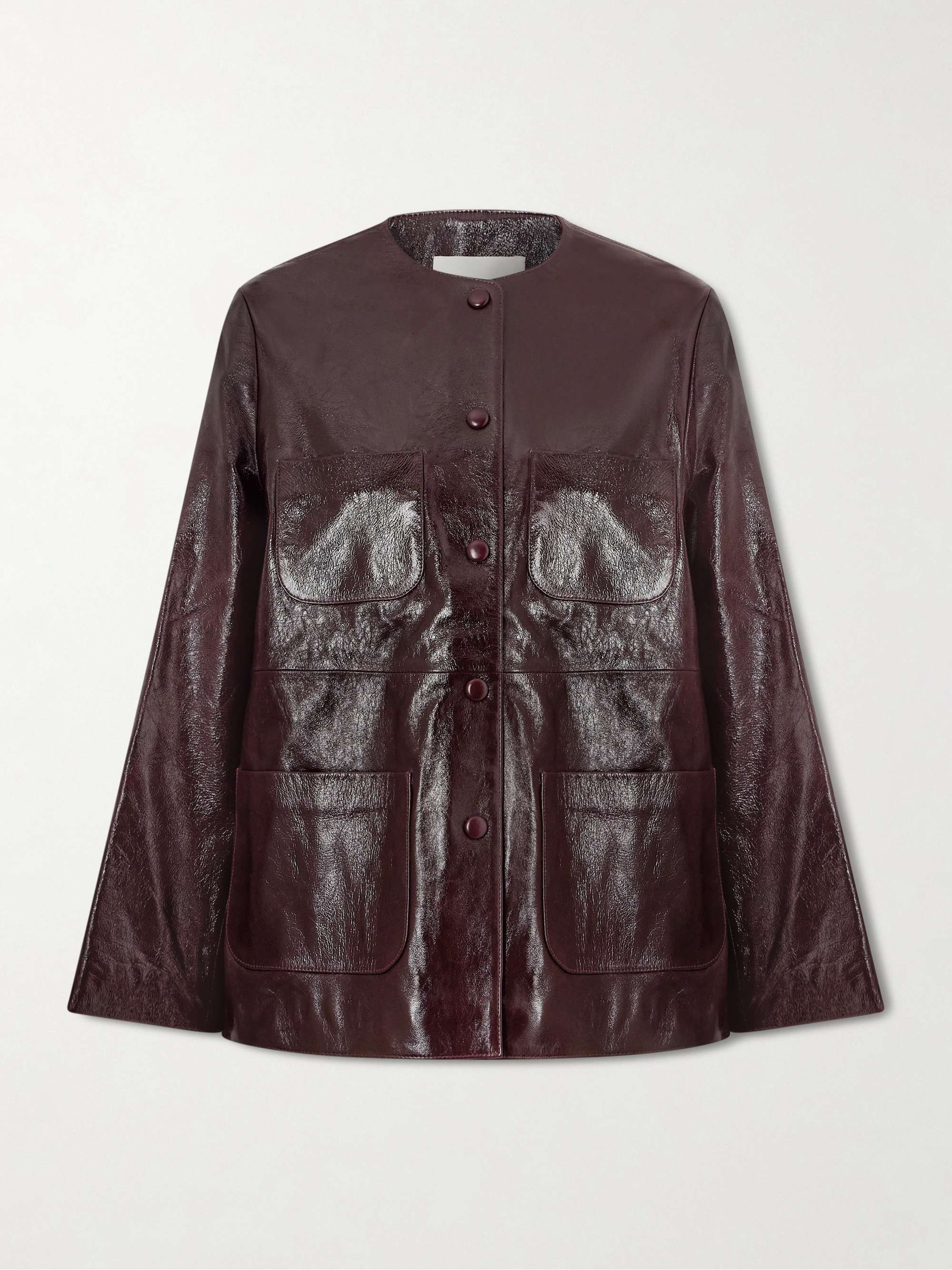 Liberowe, Maureen Patent-Leather Jacket
