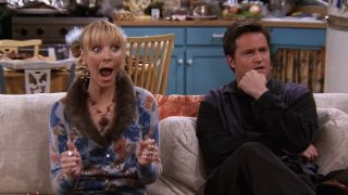 Phoebe looking shocked in Friends