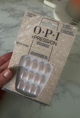 OPI Press On Nails In Throw Me A Kiss