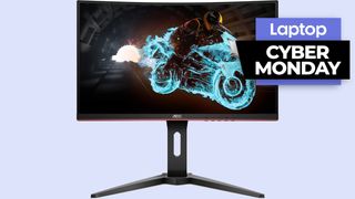 Cyber Monday curved gaming monitor deal