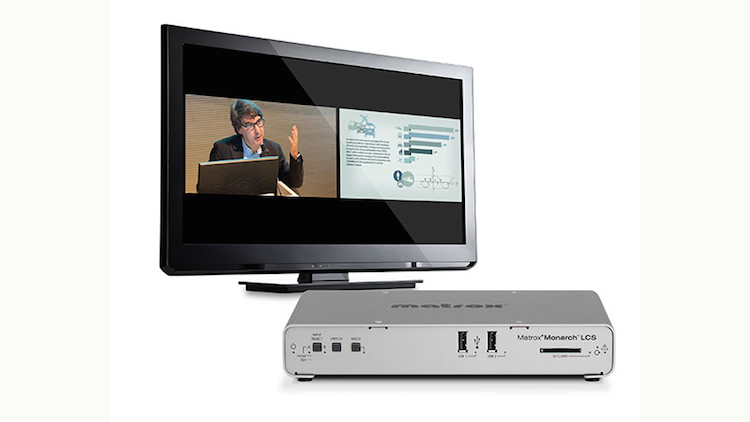 Matrox Monarch LCS Lecture Capture Appliance Now Shipping