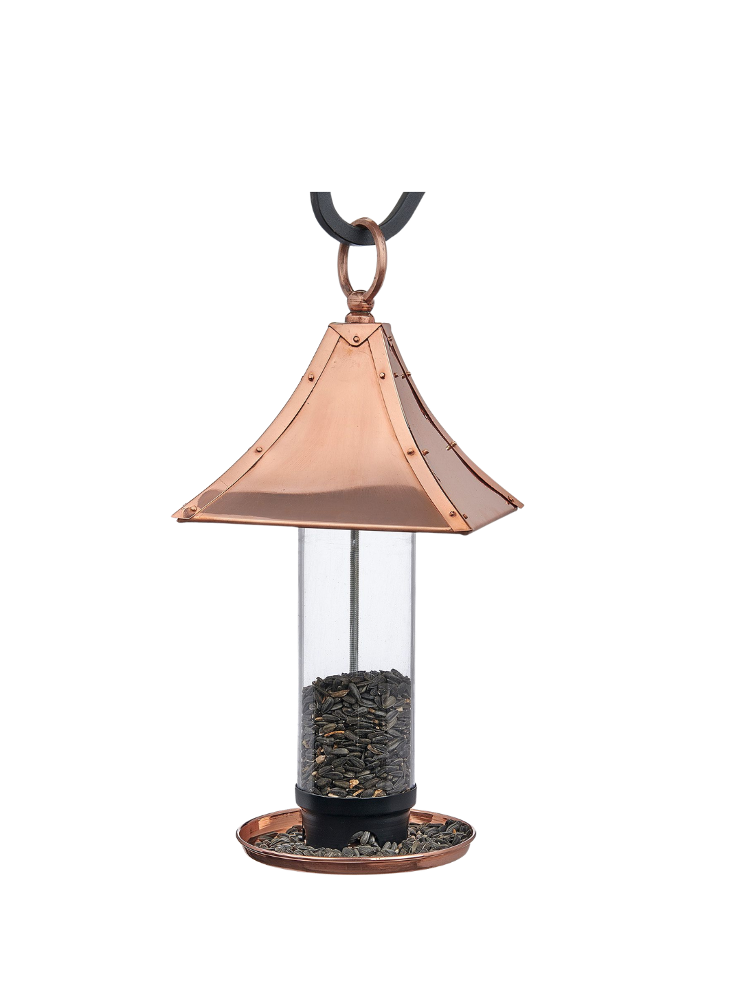 Pottery Barn Villa Copper Bird Feeder Pottery Barn Villa Copper Bird Feeder