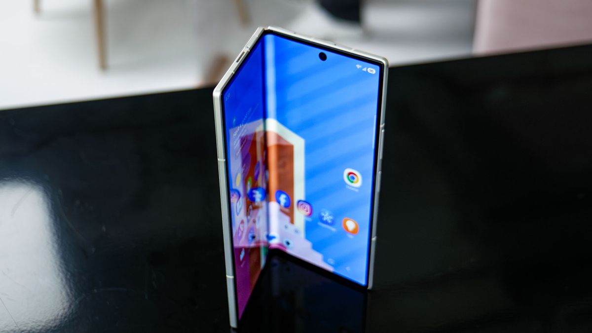 Galaxy Z Fold 8 Ultra shown in hand