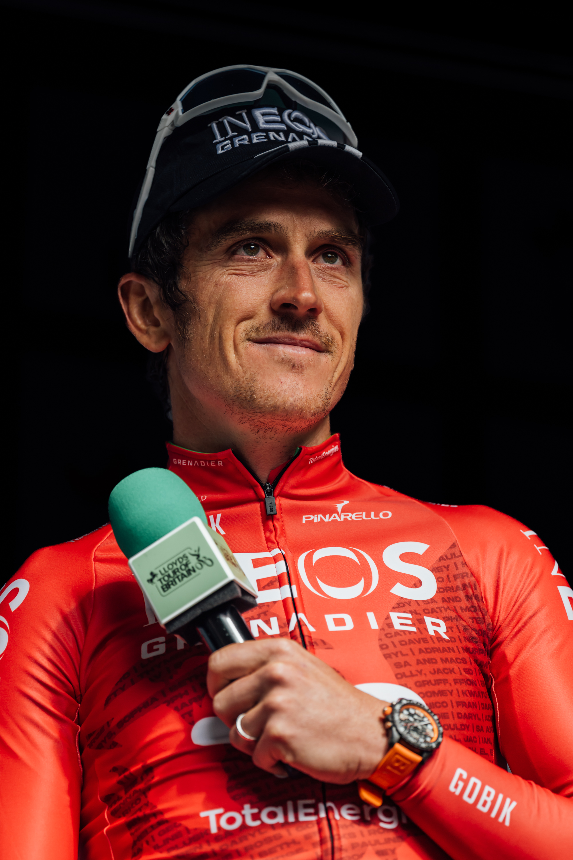 Geraint Thomas at the Tour of Britain