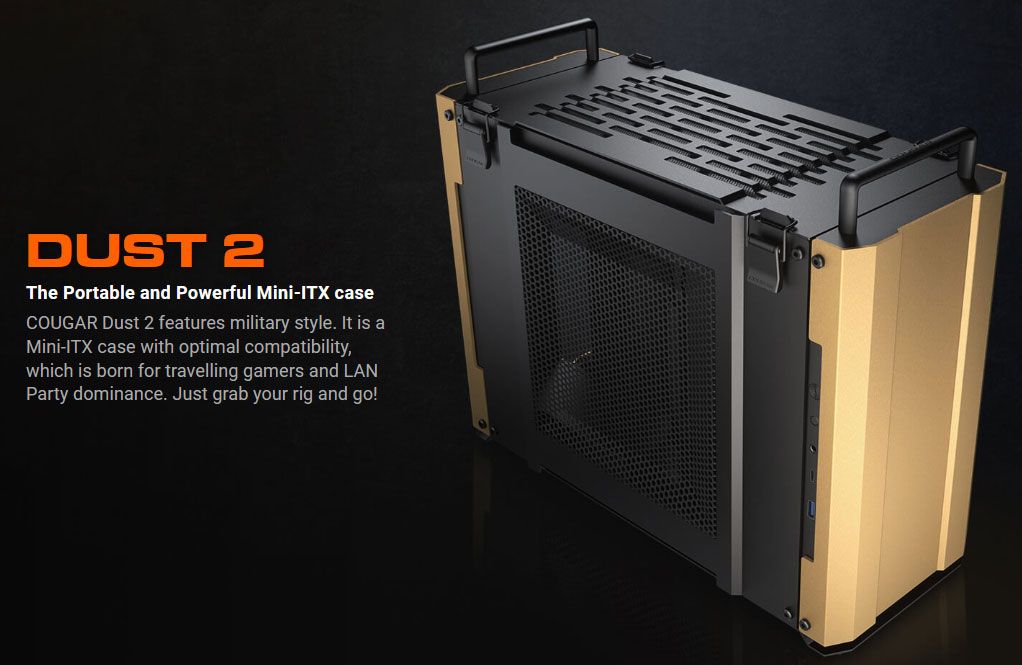 Cougar Introduces the Dust 2 MiniITX Case Tom's Hardware