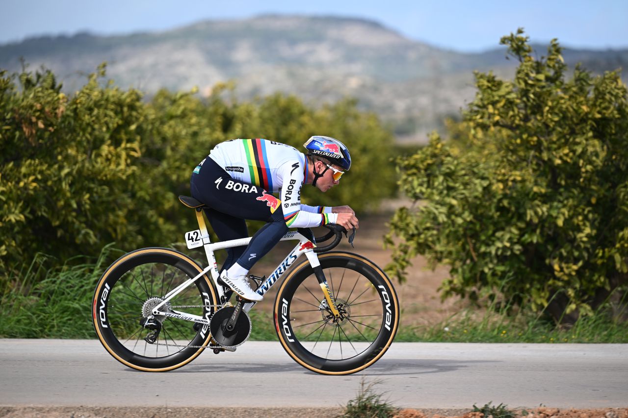 Remco Evenepoel at the Volta a la Comunitat Valenciana 
