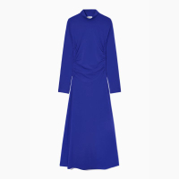 High Neck Gathered Midi Dress, $135 / £79 | Cos