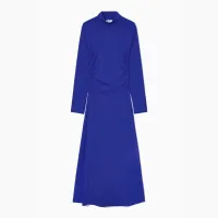 High Neck Gathered Midi Dress, $135 / £79 | Cos