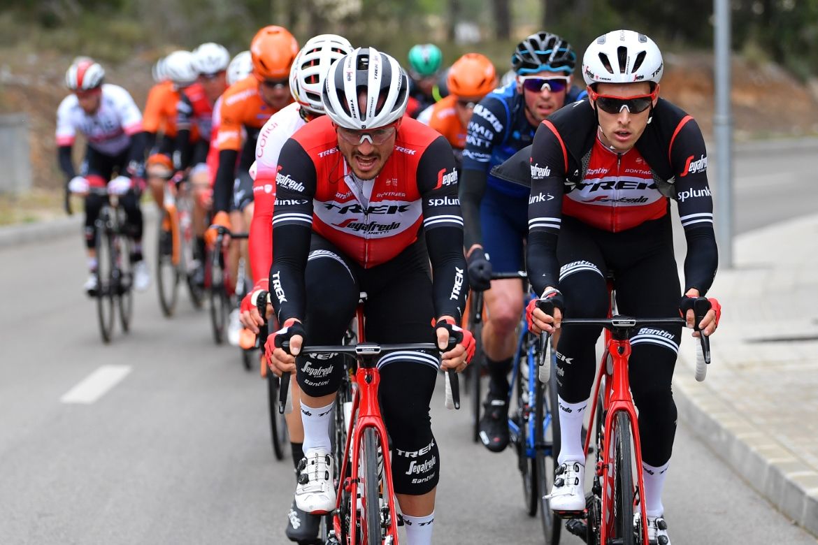 John Degenkolb puts in a big effort