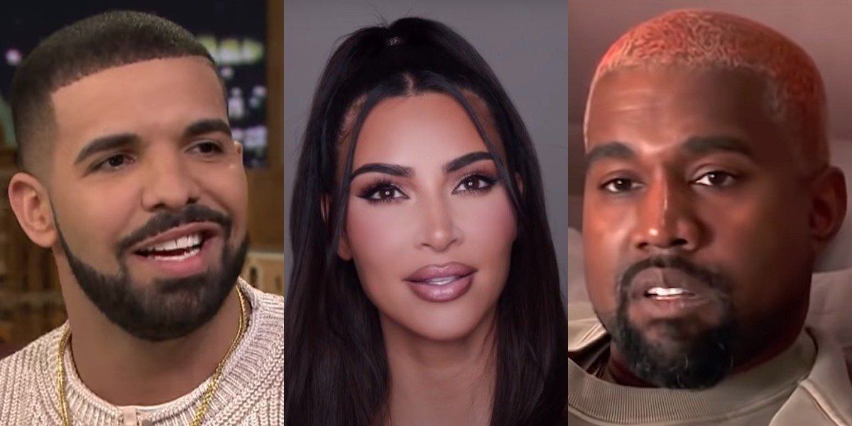 Amidst Kanye West Feud, Did Drake Purposefully Put A Kim Kardashian ...