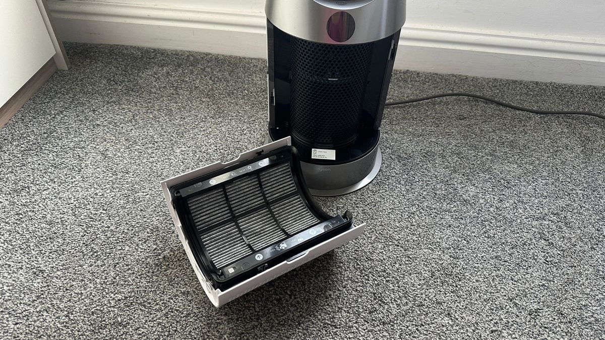 Dyson Purifier Hot+Cool HP1 Review:Storage and maintenance