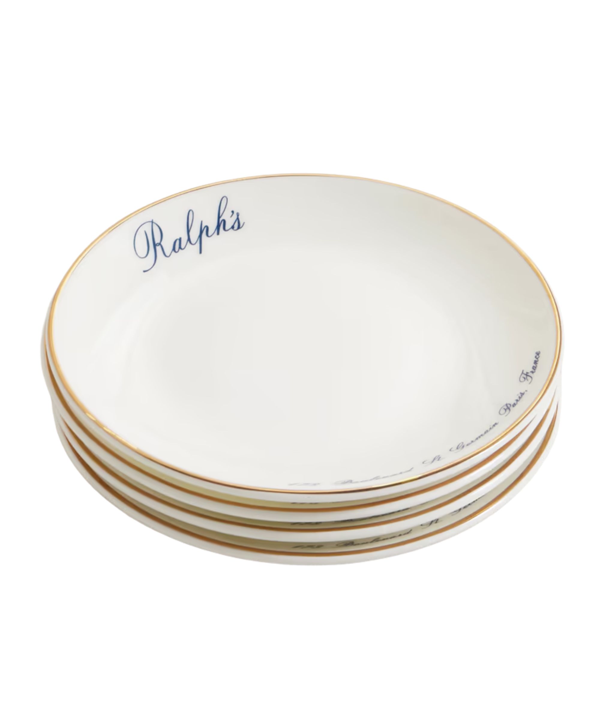 Ralph's Bone China Canapé Plates
