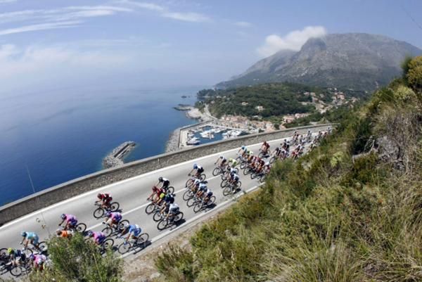 A view of the spectacular Calabrian coast