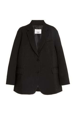 The Frankie Shop Bea Oversized Suiting Blazer