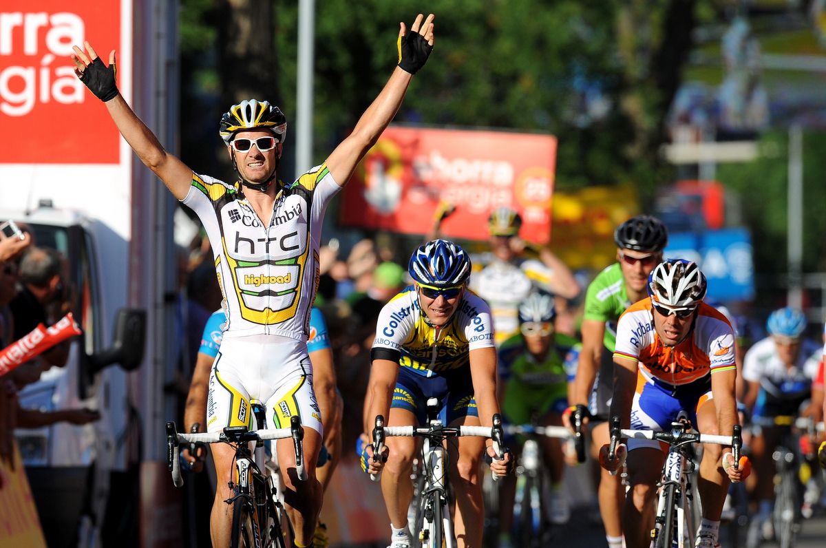 Greg Henderson won a stage at the Vuelta on his Grand Tour debut in 2009
