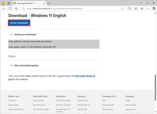 Windows 11 64-bit download