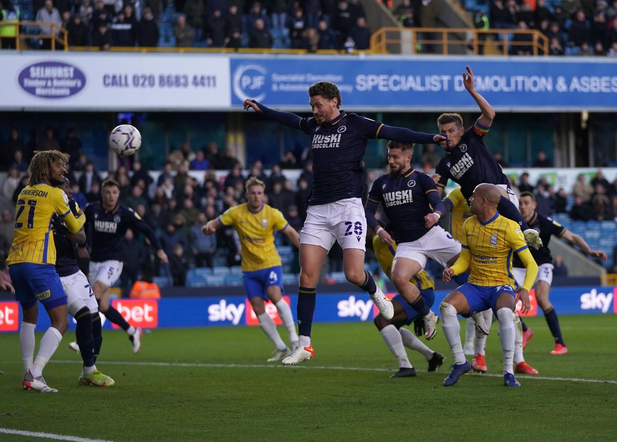 Millwall v Birmingham City – Sky Bet Championship – The Den