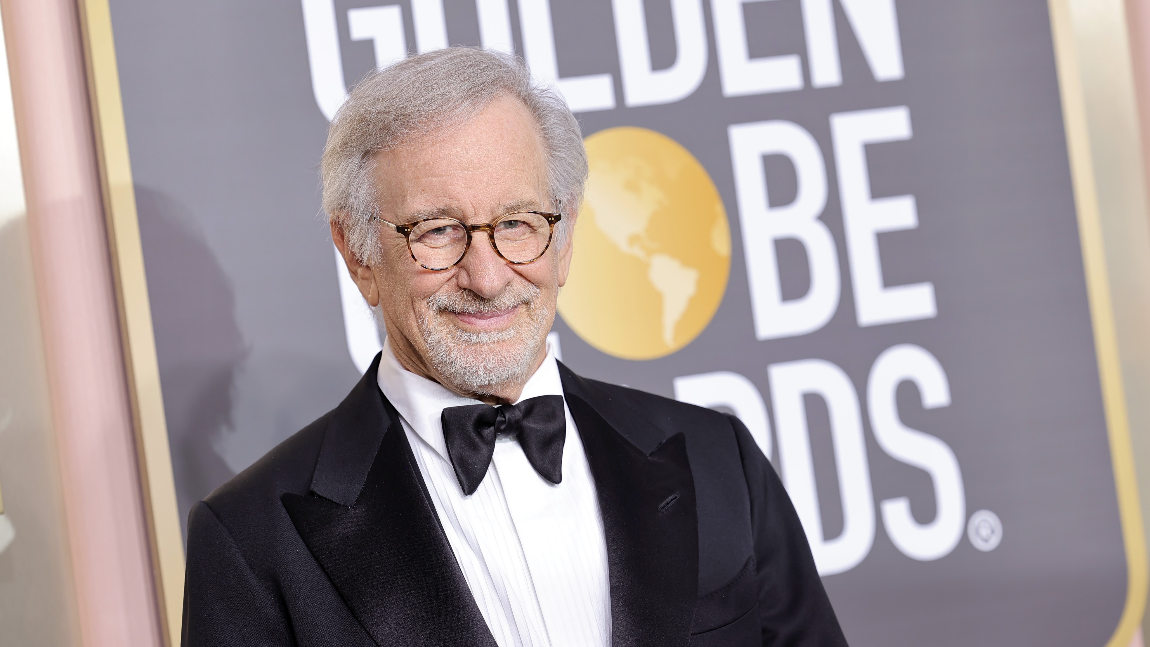 Steven Spielberg at the 2023 Golden Globes