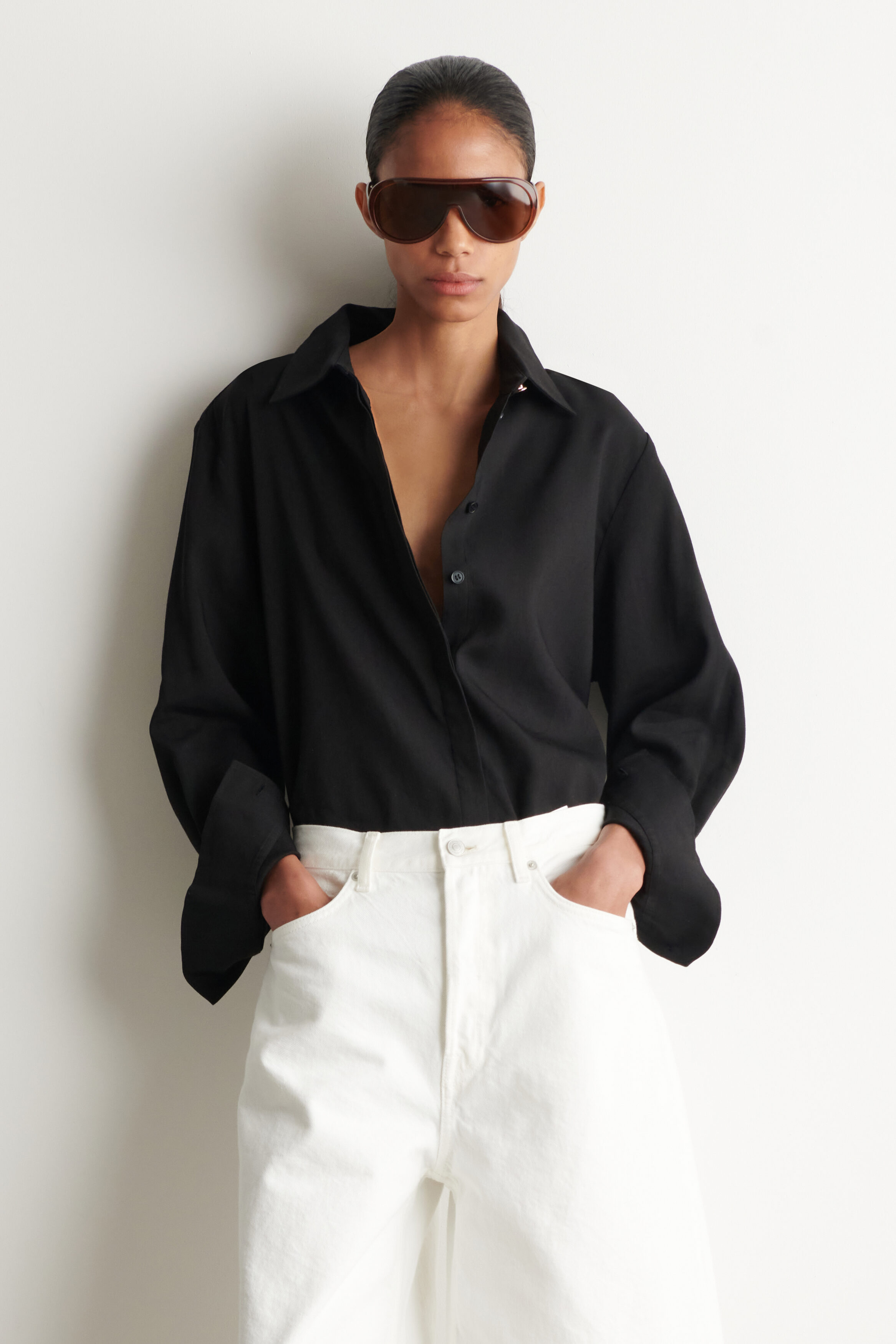 Longline Linen Shirt