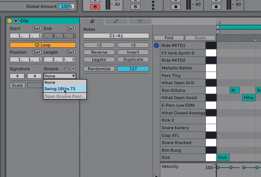 How to make a track in Ableton Live 11 Lite programming a beat in no