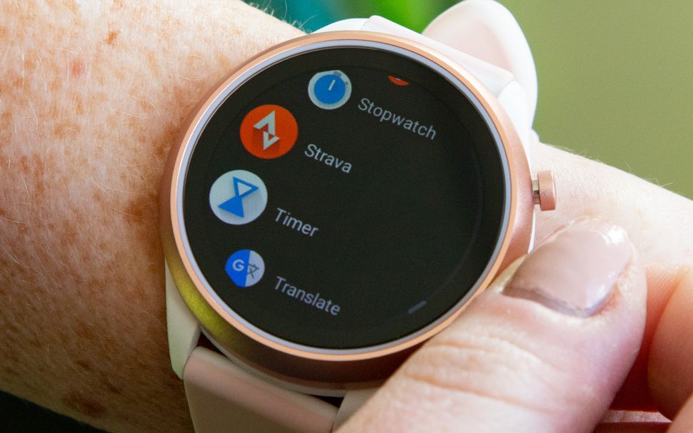 fossil sport google assistant