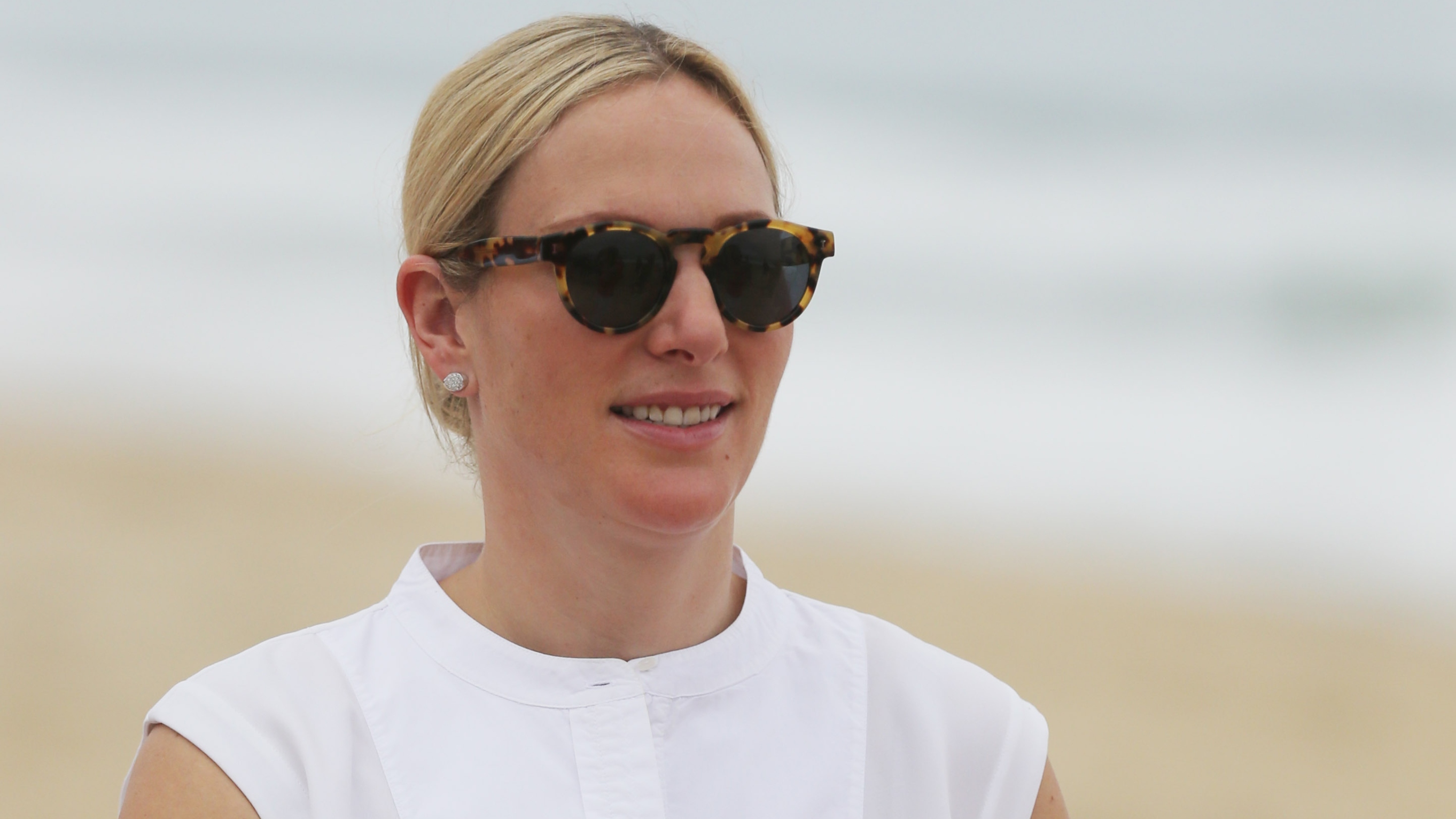 Zara Tindall attends the 2019 Magic Millions official draw at Surfers Paradise Foreshore on January 08, 2019