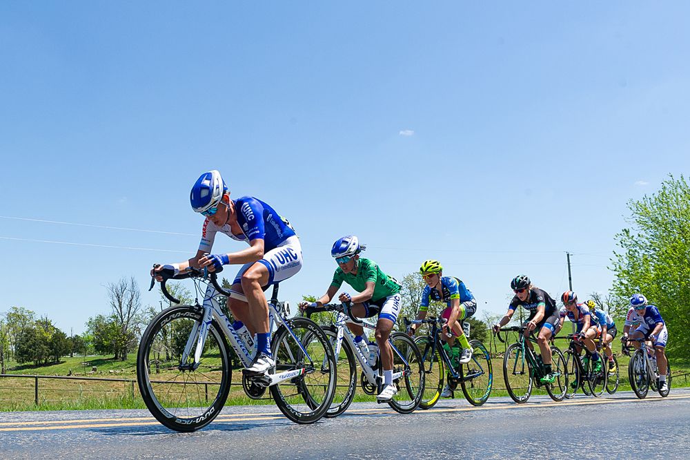 UnitedHealthcare pushing the pace on the front at Joe Martin Stage Race stage 3
