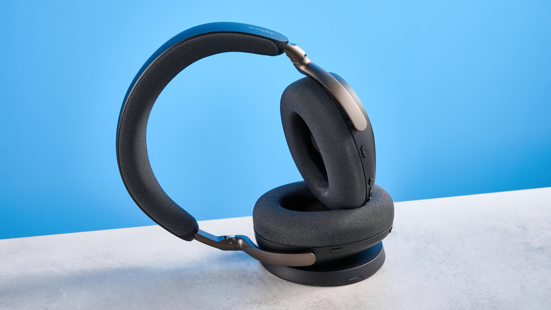 Black Jabra Evolve3 85 conferencing headset