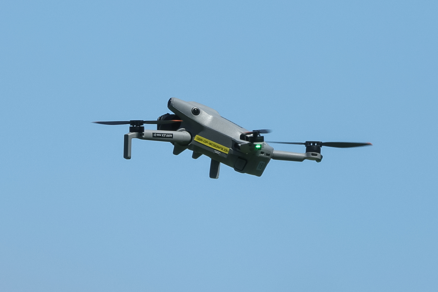 Drone in the sky