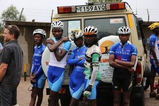 Local cyclists travelled to see Tinkoff-Saxo in Tanzania