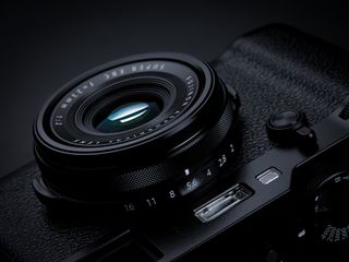 The Fujifilm X100F combines a fixed 23mm f/2 lens with a physical aperture ring