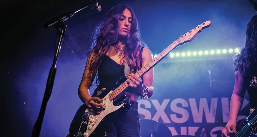 Baby Said&#039;s Veronica Pal rocks SXSW with her beloved G&amp;L Comanche.
