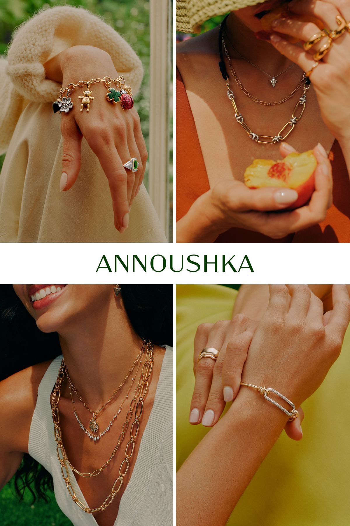 An image of cool girl jewellery brand Annoushka.