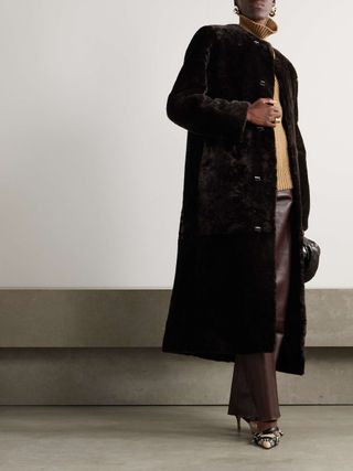 TOTEME Shearling Coat