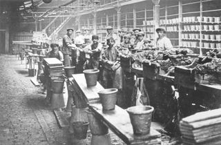 pot factory workers