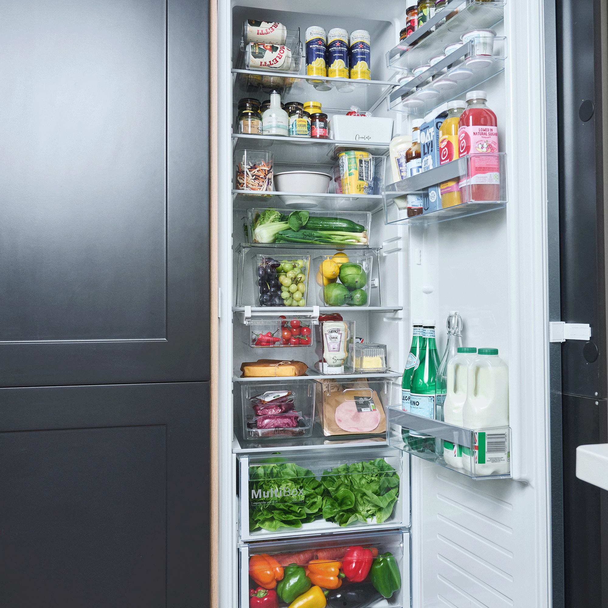 Organised fridge