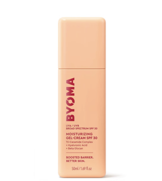 best moisturisers with spf byoma gel cream spf30