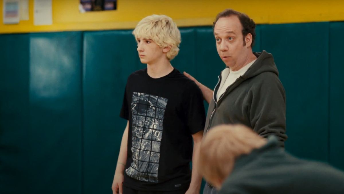 Alex Shaffer and Paul Giamatti in Win Win