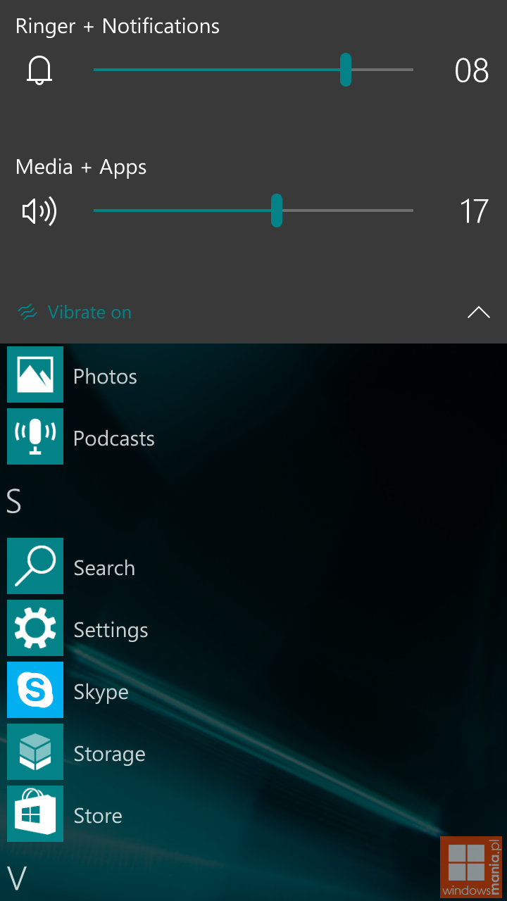 Windows 10 Mobile build 10162