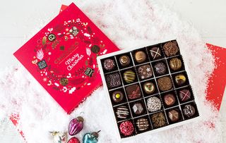 Chococo’s 3 tiered Christmas Selection Box, Cascade of 50 fresh Christmas Chocolates, for £45