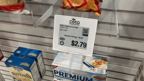 Ossia Cota retail price tag