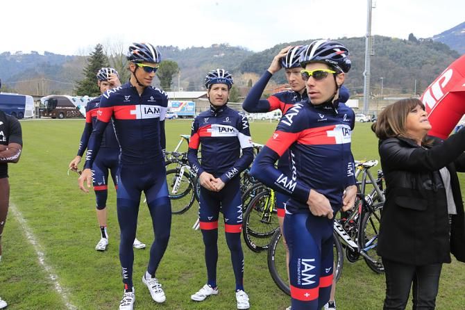 IAM Cycling gets ready to race in the GP Camaiore