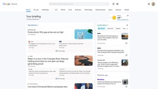 Google News's latest redesign