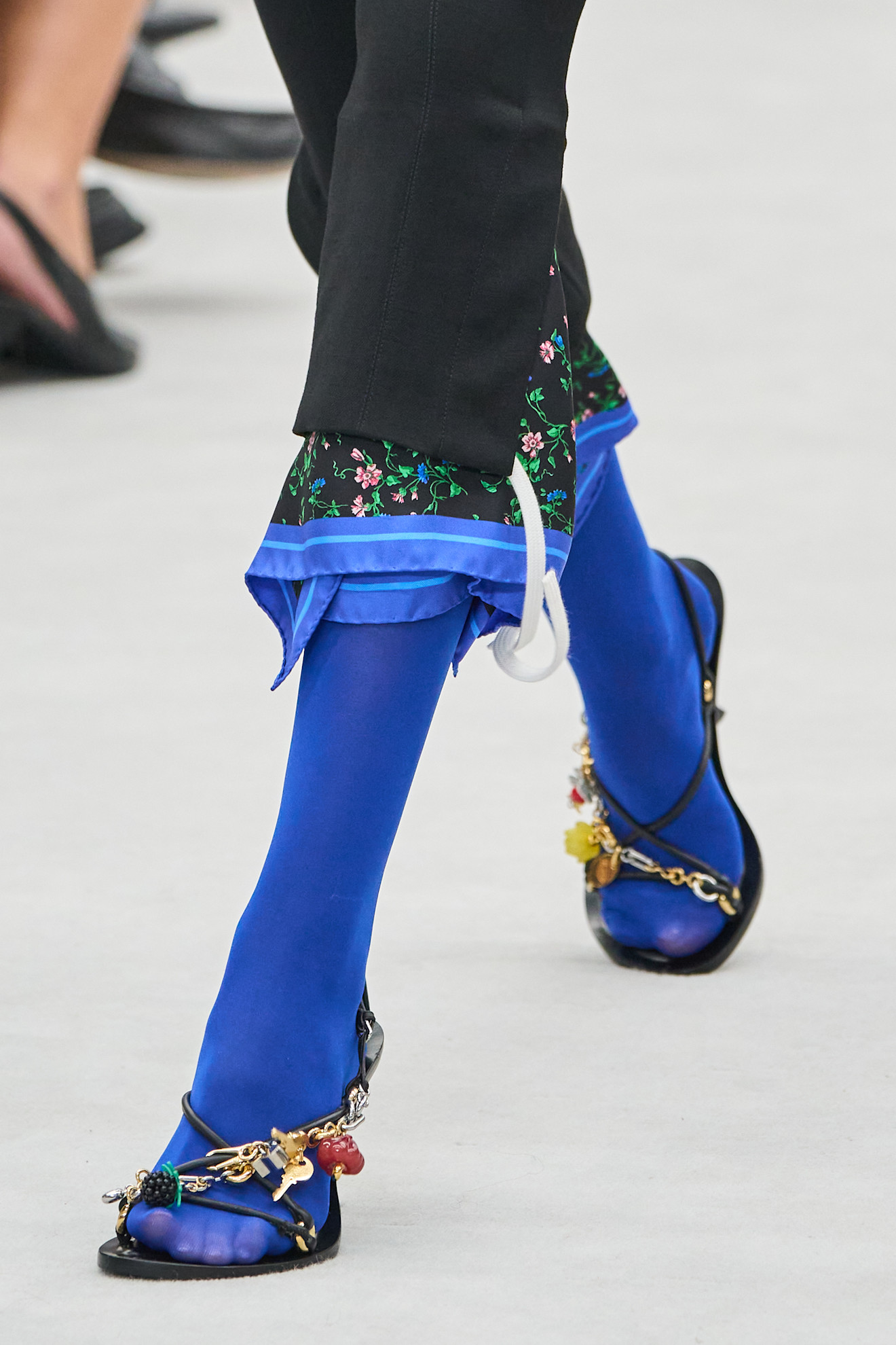 Cobalt blue on the S/S 27 runways