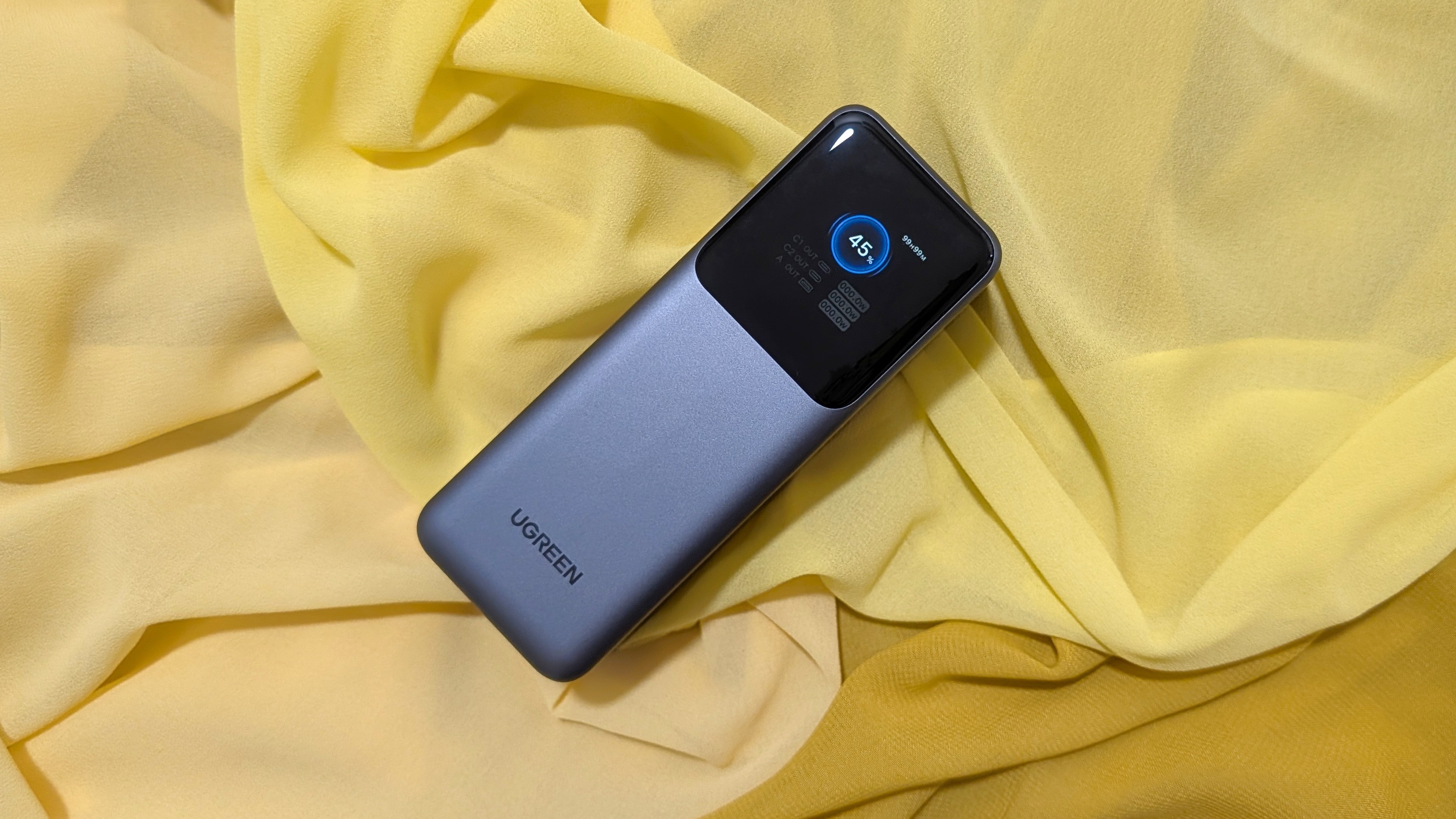 UGREEN Nexode Power Bank 20000mAh 165W with Retractable USB-C Cable