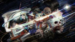 Romeo is a dead man key art featuring multiple characters