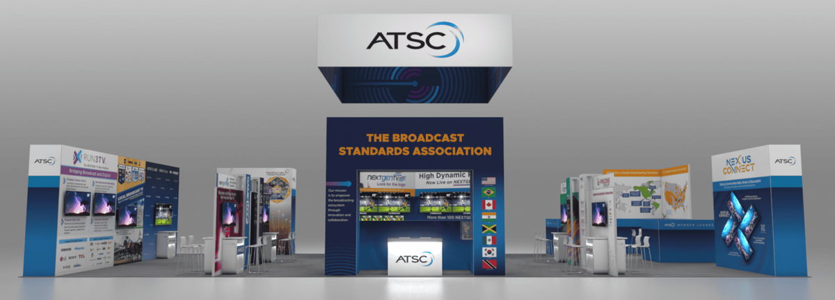 ATSC booth at NAB