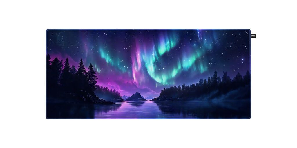 Shots of Cherry's limited Northern Lights keyboard