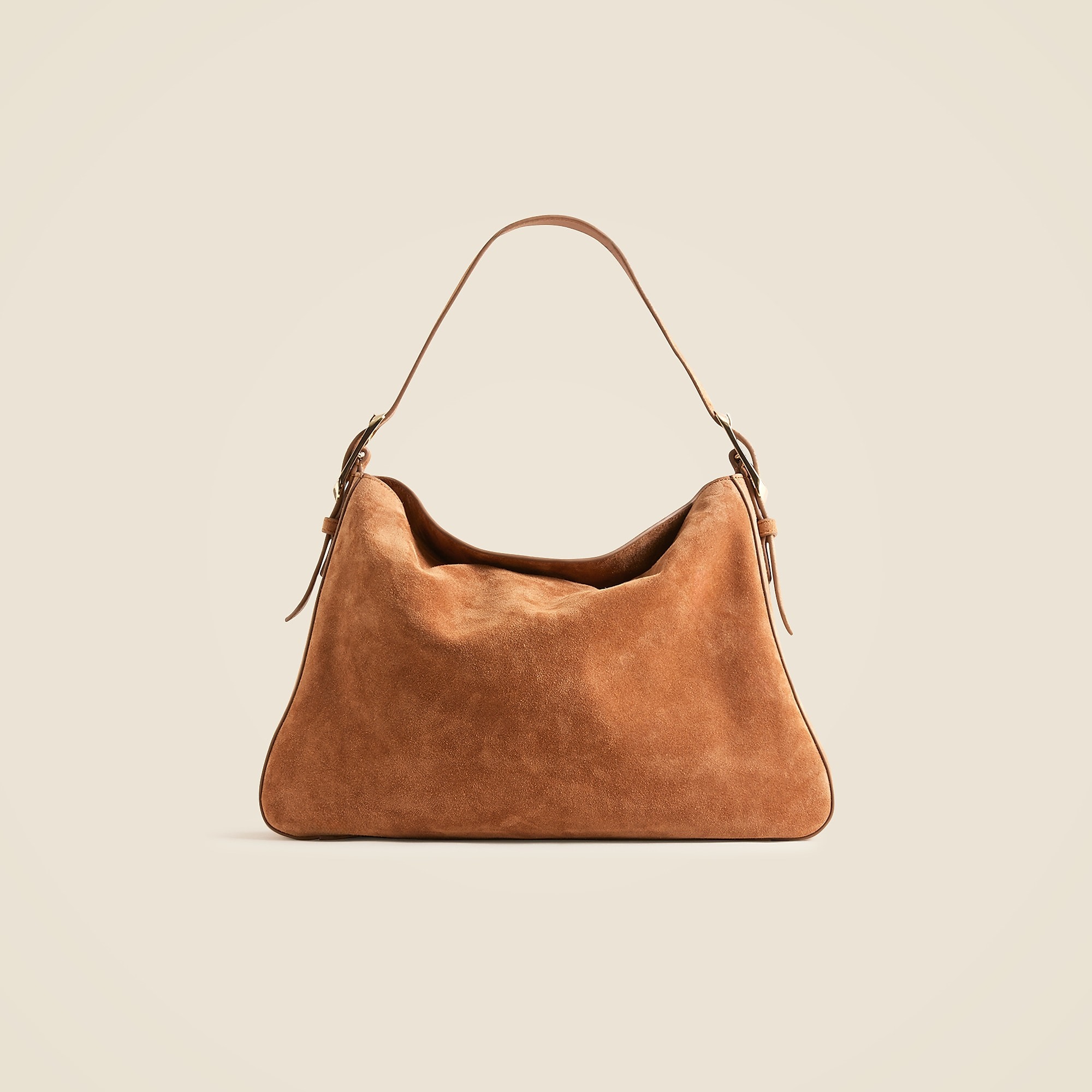 J.Crew, Berkeley Chainlink Shoulder Bag in Suede